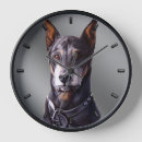 Recherche de dobermann horloges Chien
