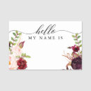 Recherche de wedding badge identification Nom