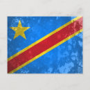 Recherche de drapeau du congo cartes postales Voyage