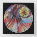 Zoek naar draai klokken Abstract