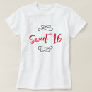 Recherche de sweet 16 tshirts Célébration