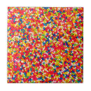 Recherche de nourriture mignonne carreaux Coloré