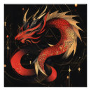 Recherche de dragon rouge posters Chinois