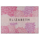 Recherche de fleurs roses planches à découper Boho