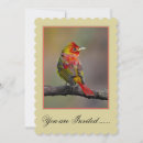 Recherche de écarlate invitations Oiseau