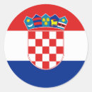 Recherche de croatie autocollants Drapeaux du monde