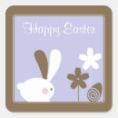 Recherche de salutations de pâques autocollants Lapin