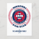 Recherche de drapeau missouri cartes postales Patriotique