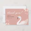 Recherche de le cygne vœux cartes Élégant