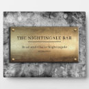 Recherche de métallique plaques Bronze