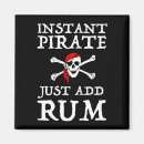 Recherche de rhum magnets Pirate