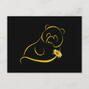 Recherche de amour panda cartes postales Porter