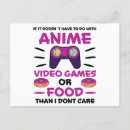 Recherche de jeux vidéo vœux cartes Otaku