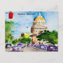 Recherche de madison wisconsin cartes postales Vacances