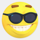 Recherche de émotion autocollants Sourire