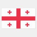 Recherche de drapeau géorgie autocollants Géorgien