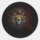 Recherche de leo zodiac autocollants Lion