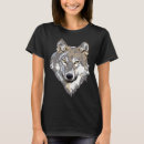 Recherche de loup tshirts Pour elle