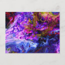 Recherche de mondes imaginaires cartes postales Abstrait