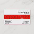 Recherche de concentration cartes visite Entreprise