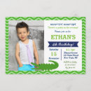 Recherche de alligator invitations Fille