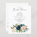 Recherche de navy bridal shower invitations Nuptiale