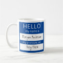Recherche de bonjour mon nom est tasses Bleu