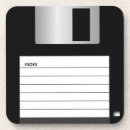Zoek naar nerds onderzetters Diskette