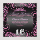 Recherche de princess 16ans anniversaire invitations Seize