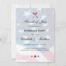 Recherche de drapeau américain patriotique invitations Fête de l'indépendance