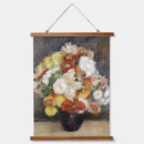 Recherche de chrysanthème rouge art Vintage