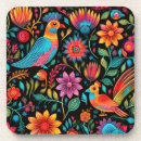 Recherche de motif mexicain dessous de verres Coloré