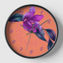 Recherche de orchidées horloges Noir