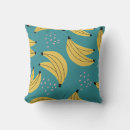 Recherche de motif de banane coussins Abstrait