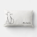 Recherche de chat noir coussins Minimaliste