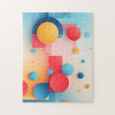 Zoek naar geometrisch puzzels Patroon