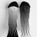 Zoek naar symmetrisch kleding Zwart wit