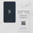 Zoek naar ontwikkelaars visitekaartjes Software