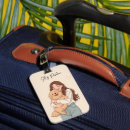 Recherche de jolie fille bagages étiquettes Toute personne