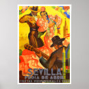 Recherche de sevilla posters Vintage