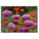 Recherche de pivoine rose planches à découper Pivoines