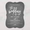 Zoek naar krijtbord huwelijk uitnodigingen Modern