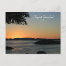 Recherche de îles tropicales cartes postales Coucher de soleil