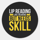 Recherche de impossible autocollants Sourd