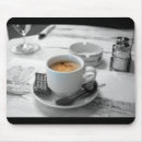 Recherche de tasse café tapis souris Noir