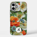 Recherche de coquelicots iphone coques Élégant