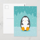 Recherche de pingouin mignon cartes postales Oiseau