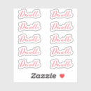 Recherche de daniel autocollants Manuscrit