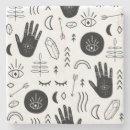 Recherche de motifs ethniques dessous de verres Illustration