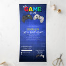 Recherche de jeu vidéo anniversaire invitations Enfants